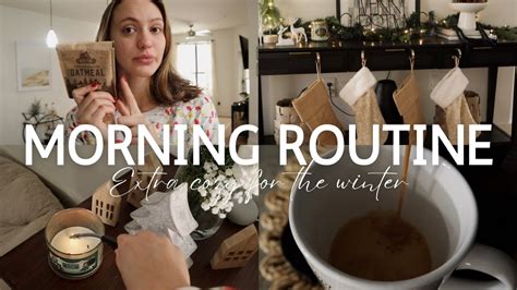 Cozy Winter Morning Routine ☃️ Work From Home Christmas Vibes