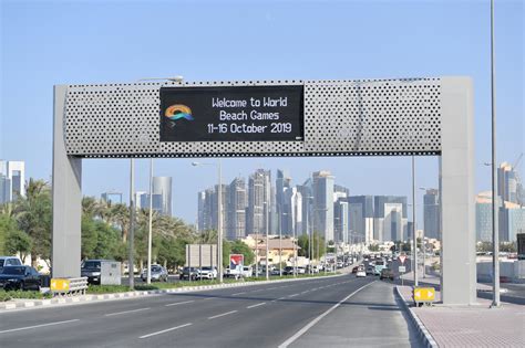 On Twitter The Streets Of Doha Welcome The Anoc