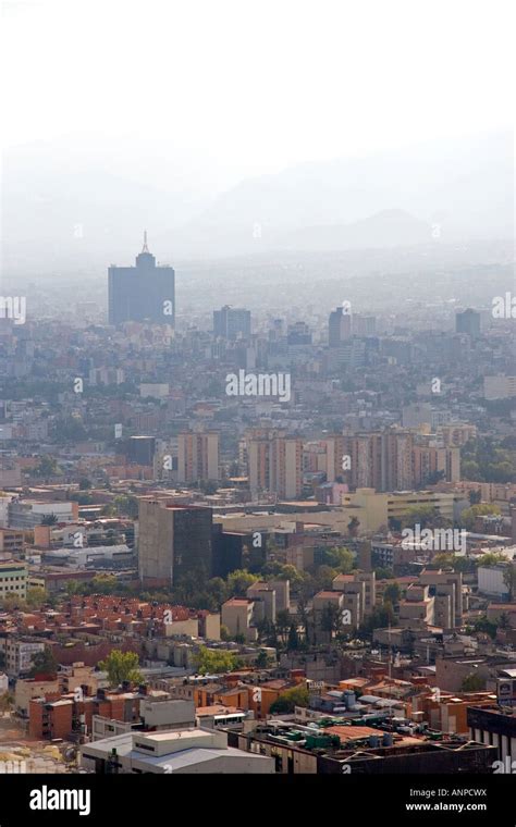 El Smog La Contaminación Del Aire En Ciudad De México México Fotografía