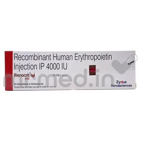 Renocrit Iu Injection Prescription Treatment Anemia At Best