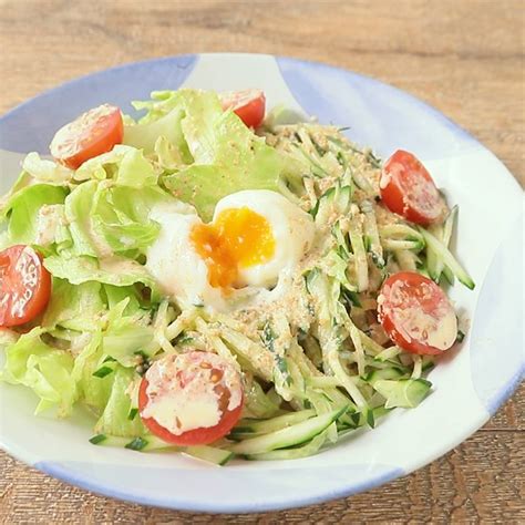 レタスたっぷり サラダうどん 作り方・レシピ クラシル