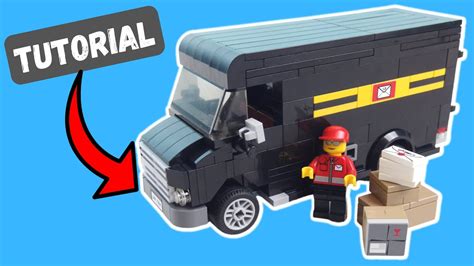 Lego Ups Truck How To Build Youtube