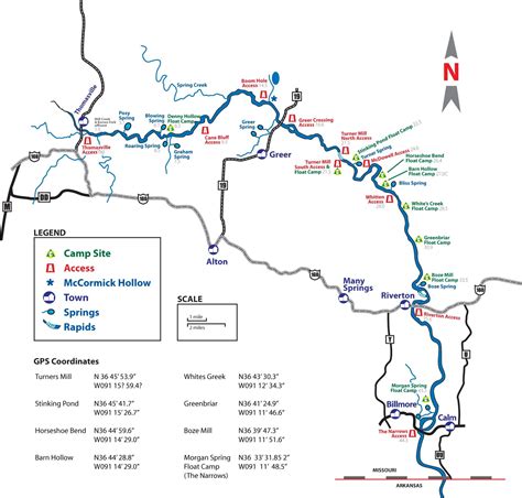 11 Point River Map - Alexia Lorraine