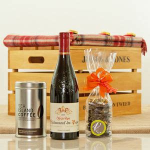 Chateauneuf Du Pape Clefs Des Papes Luxury Gift Hamper By Jones And