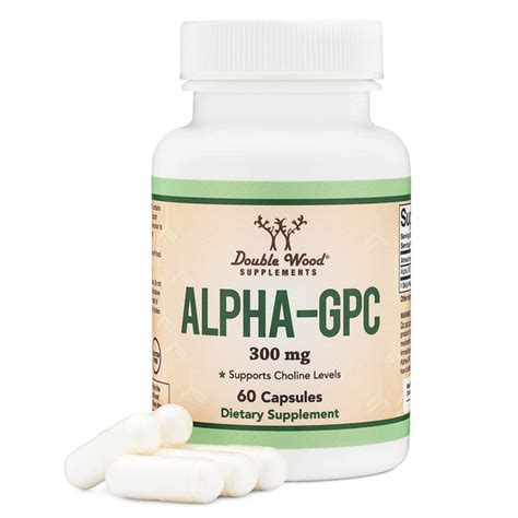 Gpc Mg Double Wood Alpha Gpc Choline Brain