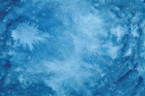 Texture De Fond Aquarelle Bleu Vecteur Premium