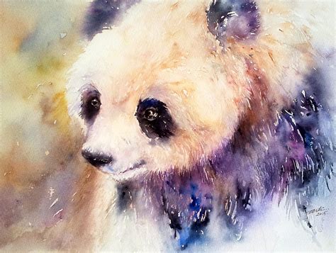 Petunia The Panda Painting By Arti Chauhan