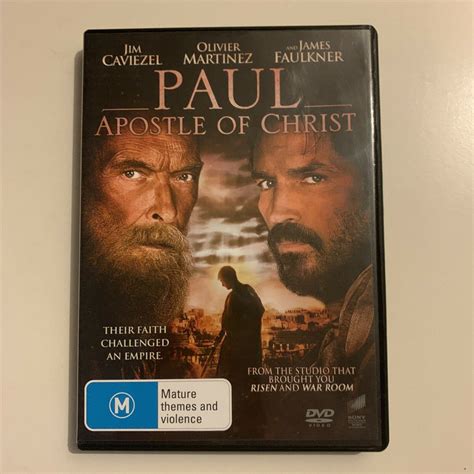 Paul Apostle Of Christ Dvd 2018 Jim Caviezel Olivier Martinez Re