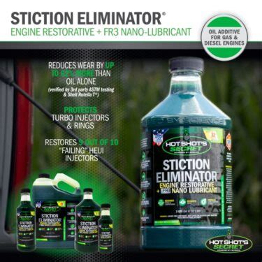 Stiction Eliminator for Gas & Diesel Engines | Hot Shot's