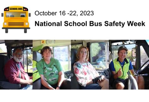 2023 National School Bus Safety Week Oyster River