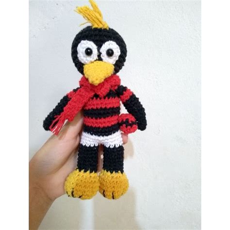 Mascote Flamengo Amigurumi Shopee Brasil