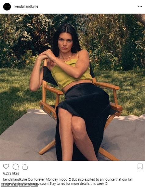 Kendall Jenner Looks Fierce In Kendall Kylie Instagram Post About New