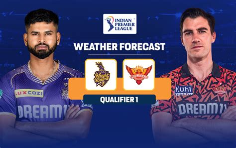 KKR Vs SRH Weather Forecast Will Rain Play Spoilsport In Ahmedabad For