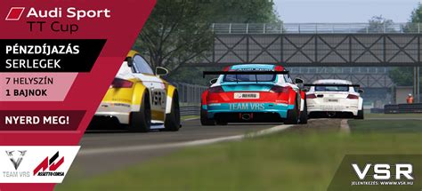 Ac Audi Tt Cup H Tf N Tesztfutam Virtual Simracing Vsr