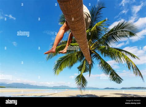 Serenity tropical beach Stock Photo - Alamy