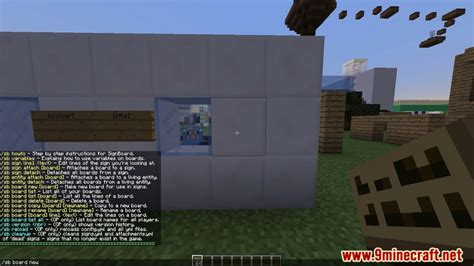 Signboard Plugin Bukkit Spigot Paper Minecraft Net