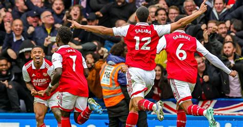 Arsenal Wint Londense Derby Op Stamford Bridge En Is Wederom Koploper