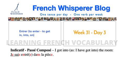 Learning french vocabulary - 41 life-changing weeks - Week31 - Day3 - French Whisperer