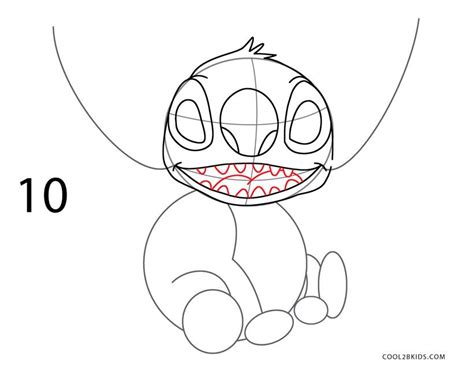 To draw stitch step by step pictures – Artofit