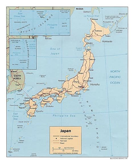 Maps Of Japan | Detailed Map Of Japan In English | Tourist Map Of - Printable Map Of Japan With ...