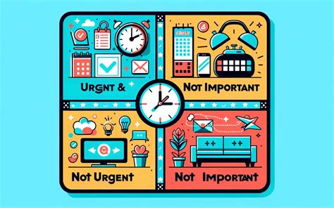 4 Quadrants of Time Management | Examples, Template & Stephen Covey Theory