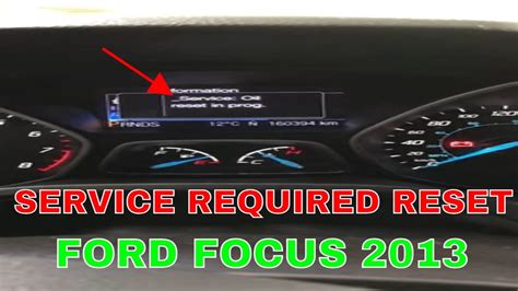 Transmission Fault Service Now Ford Focus 2013