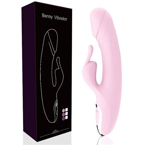 12 Strong Dual Vibration Big Purple G Spot Rabbit Vibrator Rechargeable Usb Charger Dildo