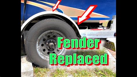 Boat Trailer Fender Replacement YouTube