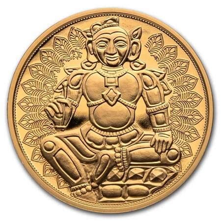 The Gold Of The India Uncji Z Ota Proof Smocza Mennica