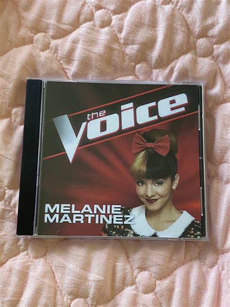 Melanie Martinez Custom The Voice Cd Etsy Uk