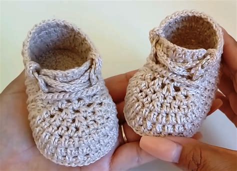 Crochet Baby Shoes From 0 To 3 Months We Love Crochet