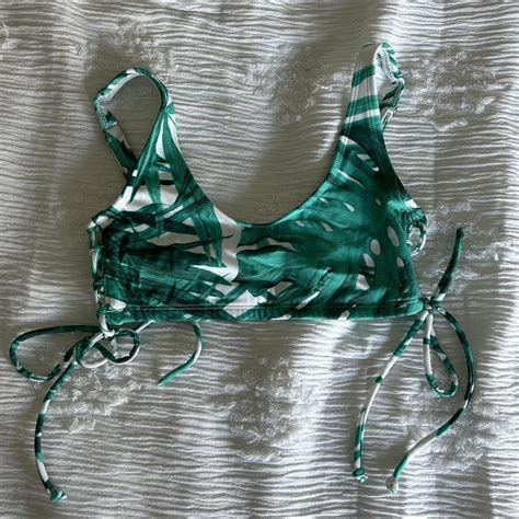 Palm Bikini Top Depop