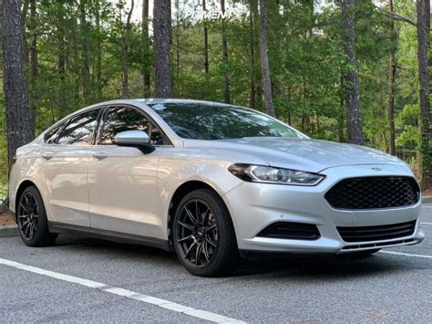 2015 Ford Fusion S With 18x8 XXR 527 And Vercelli 225x40 On Stock