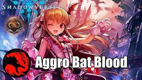 Shadowverse On A Budget Aggro Bat BloodCraft Deck Gameplay YouTube