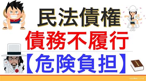 民法債権⑲債務不履行（危険負担）【2021年版】（行政書士試験＆公務員試験） Youtube