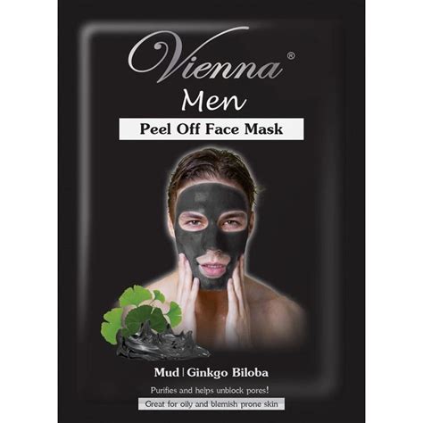 Jual Vienna Men Face Mask Peel Off Ml Sachet Shopee Indonesia