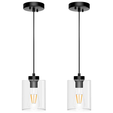 1 Light Indoor Mini Pendant Light Twin Packadjustable Modern Hanging