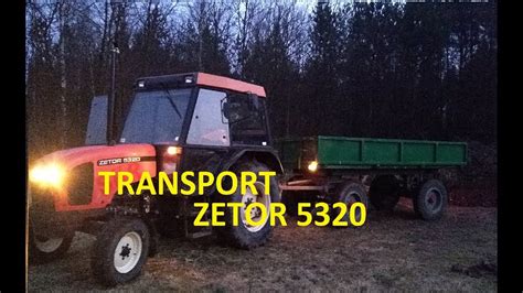 Zetor 5320 z przyczepą Autosan D732 Czyli wywożenie gliny YouTube