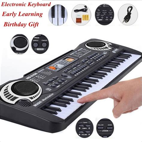 61 Keys Piano Digital Music Electronic Keyboard Ke... – Vicedeal