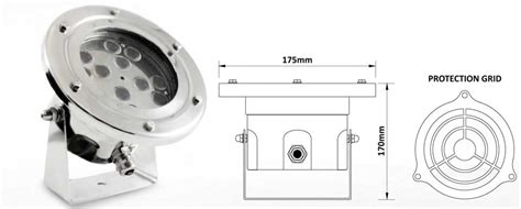 Underwater Illumination Pool Flat Led Gn L Fuji