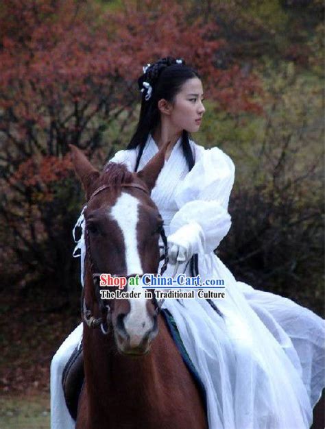 Chinese Ancient Xiao Long Nv Dragon Lady Costumes Complete Set