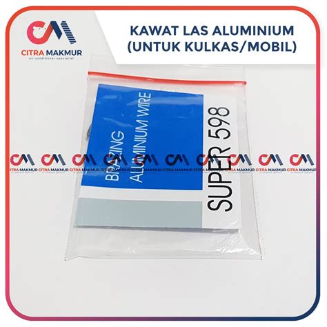 Jual Kawat Las Evap Aluminium Super Brazing Flux Alloy Evaporator