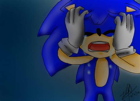 Sonic Cries By Mizuki247 On Deviantart