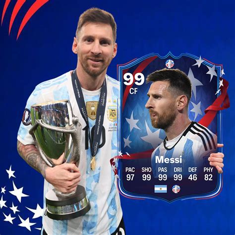 Messi EA FC 24 Copa America Card, FIFA 24, Fut Fifa Ultimate Team ...