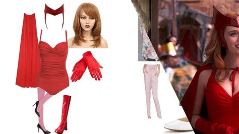 Wanda Maximoff From The Wandavision First Look Costume Guide For