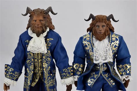 Disney Store Vs Hasbro Live Action Beast Dolls Midrange Flickr