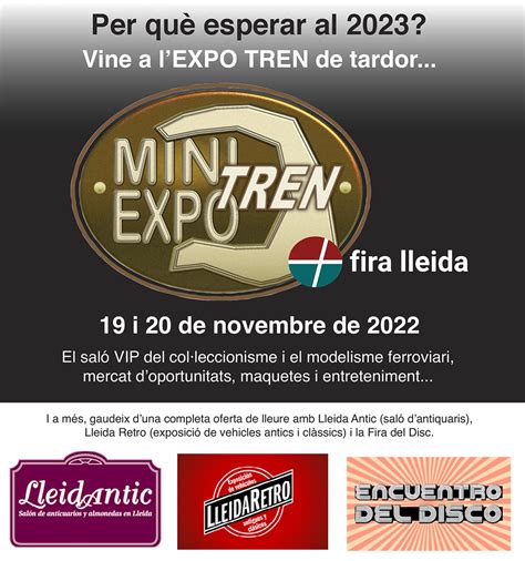 Mini Expo Tren A Lleida FCAF CAT