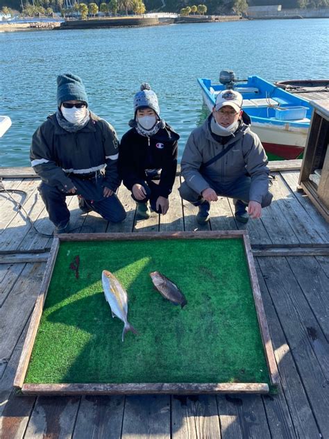 1月22日の釣果 三重県大紀町・錦のレンタルボート・シーランドの釣果ブログ