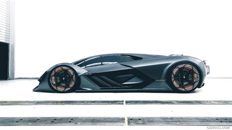 Lamborghini Terzo Millennio Concept | 2017MY | Side