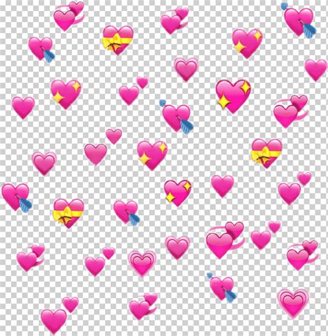 Coraz N Emoji Smiley Dibujo Emoticon Rosa P Talo Magenta Png 10500